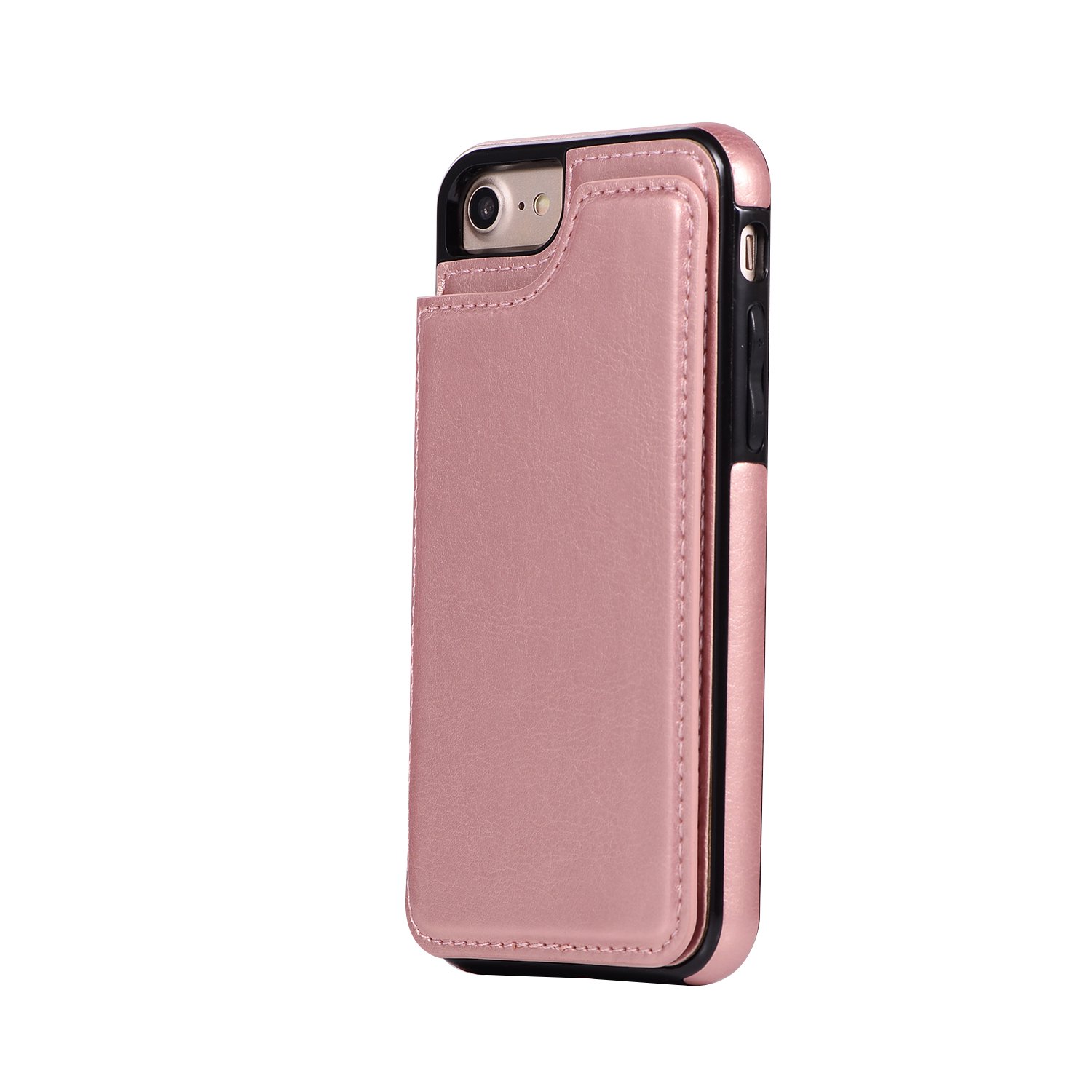 iPhone 8 - Läderskal med Plånbok/Kortfack från NKOBEE