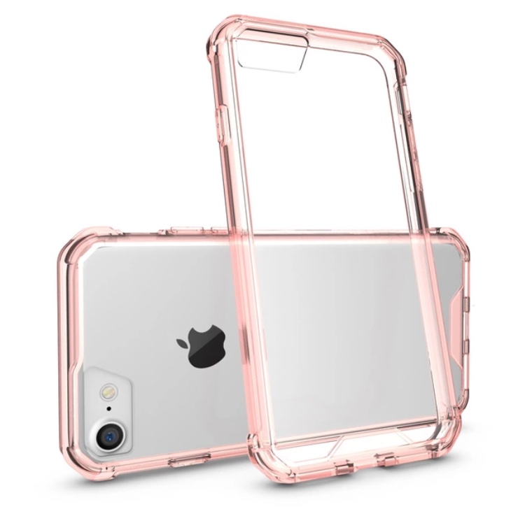 Praktiskt Stilrent Silikonskal (Extra Stötdämpning) för iPhone 7