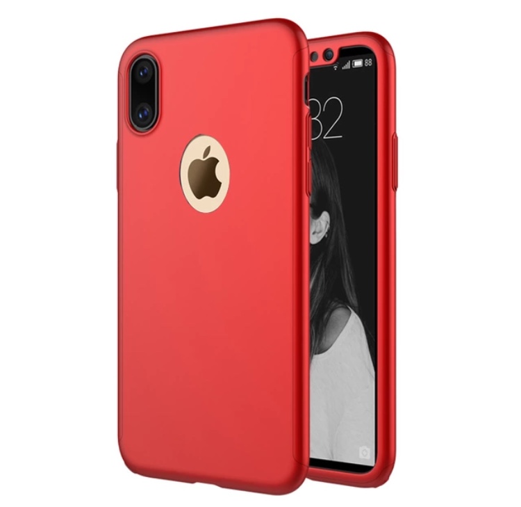 iPhone X/XS - Skyddsfodral från Floveme (Fram och bak)