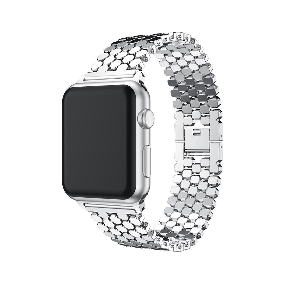 Elegant L�nk (Rostfritt St�l) Apple Watch 42mm (3/2/1)