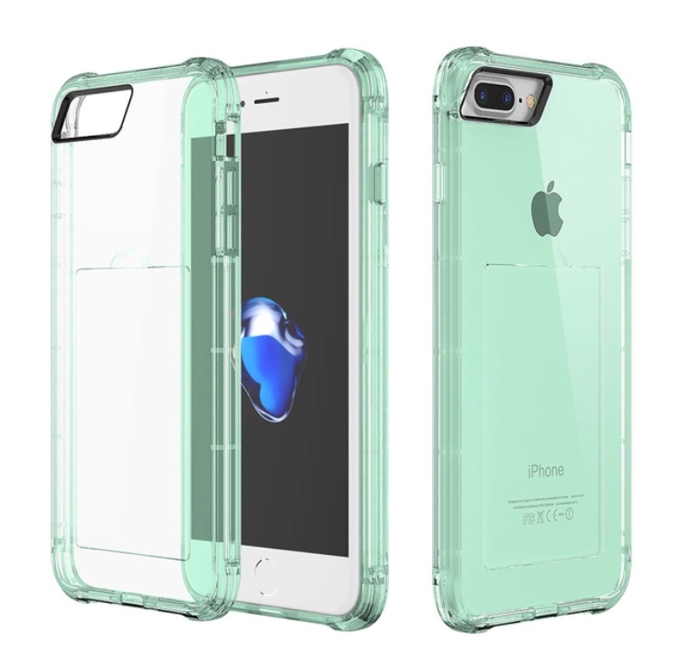 Praktiskt Silikonskal extra tjocka hörn för iPhone 7 Drop-proof