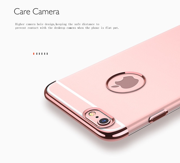 iPhone 7 PLUS - Elegant Exklusivt Smart Silikonskal från FLOVEME