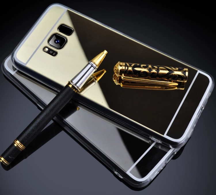 Galaxy S8+ "Vintage" från LEMAN med Spegeldesign