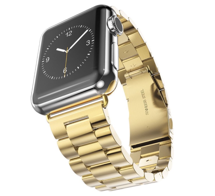 Elegant Länk i Rostfritt Stål till Apple Watch 42mm
