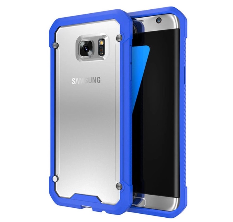 Galaxy S7 Edge - Robust Stötdämpande skal