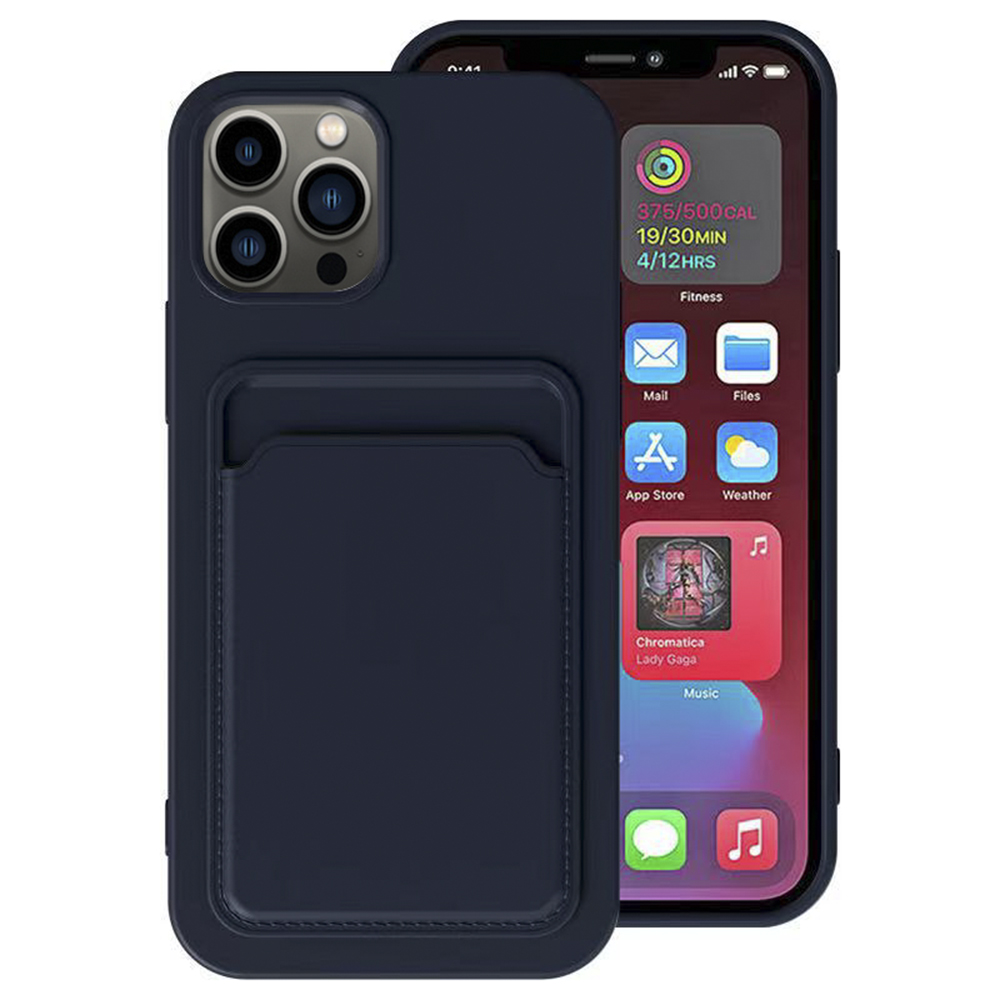 iPhone 12 Pro Max - Smidigt FLOVEME Skal med Korthållare