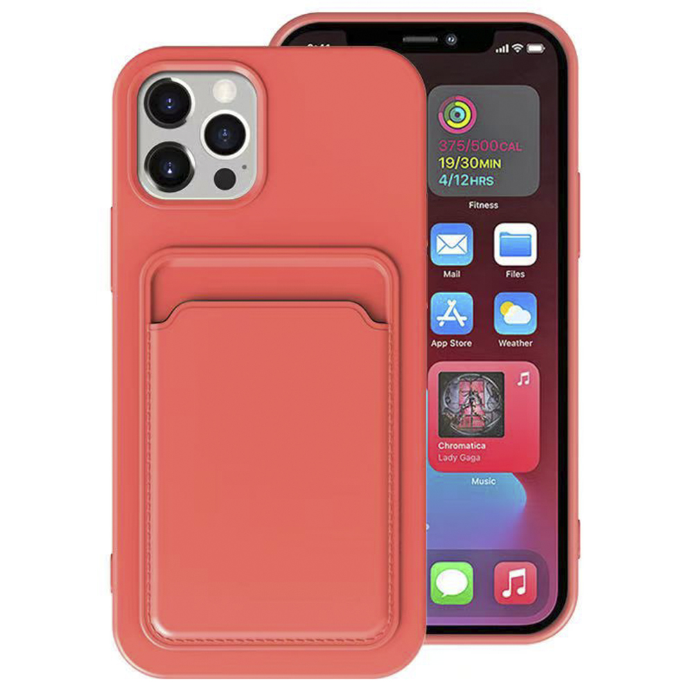 iPhone 12 Pro Max - Smidigt FLOVEME Skal med Korthållare