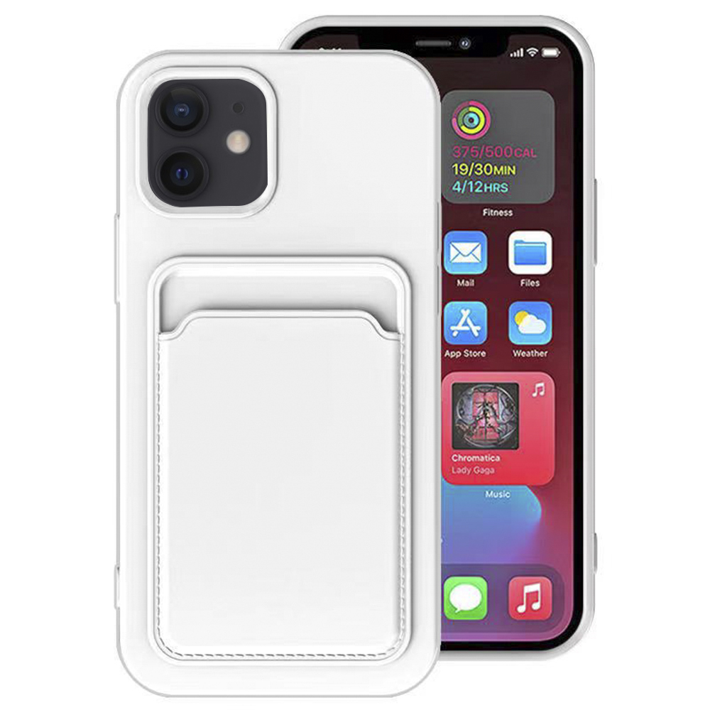 iPhone 12 - Skal med Korthållare FLOVEME