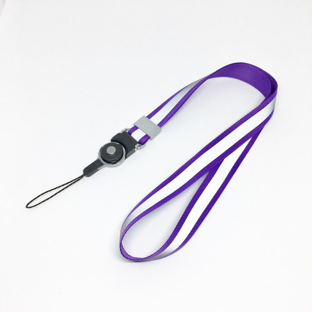 Stilrent Slittåligt Nyckelhalsband/Mobilhållare