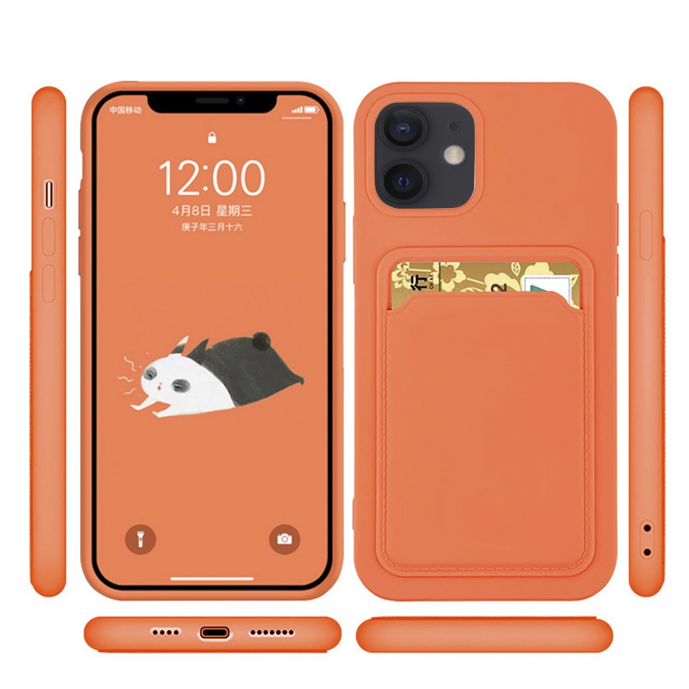 iPhone 11 - Praktiskt Stilrent FLOVEME Skal med Korthållare
