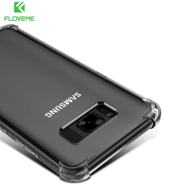 Galaxy S8+ Smart Silikonskal EXTRA SKYDD från FLOVEME