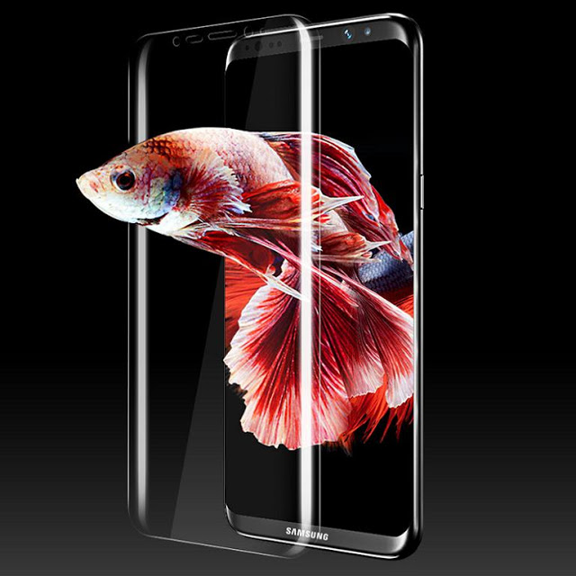 Galaxy S8+ (2-PACK) ProGuard EXXO-Skärmskydd med Ram