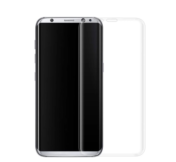 Galaxy S8+ - HuTech EXXO-Skärmskydd med Ram (HD)