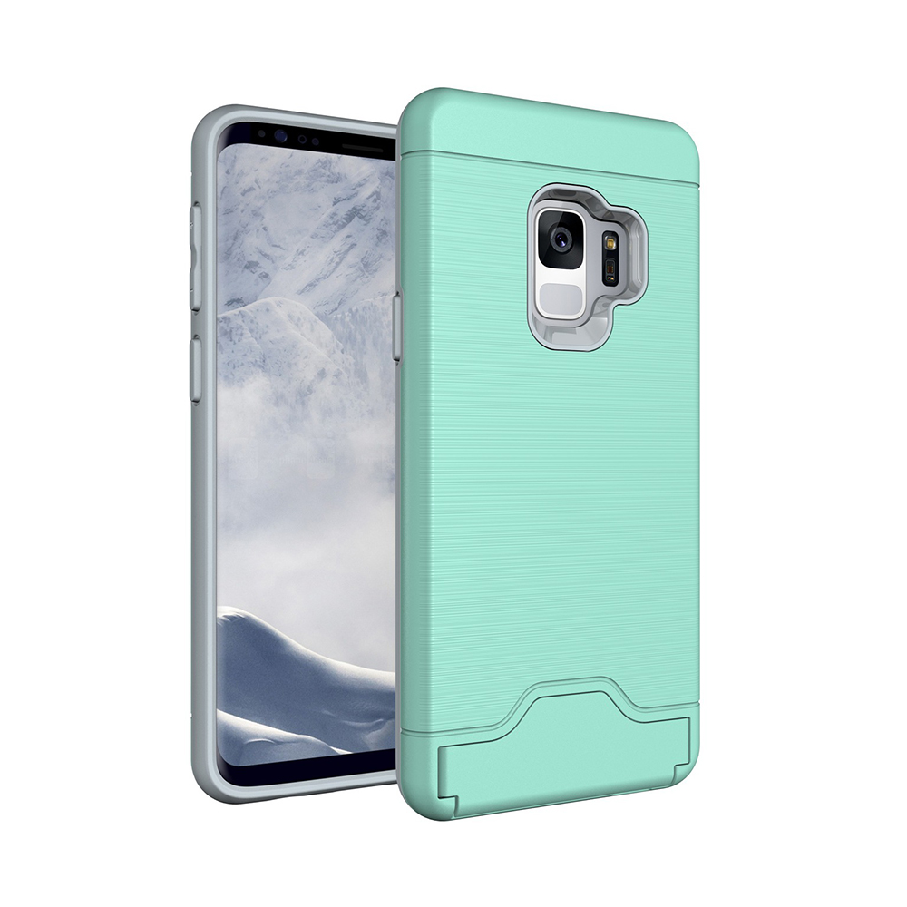 Skal med Kortfack från JENSEN - Samsung Galaxy S9+